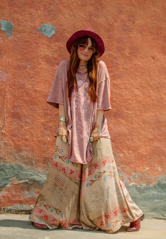Mauve Planted Not Buried Dream Tee - La De Da
