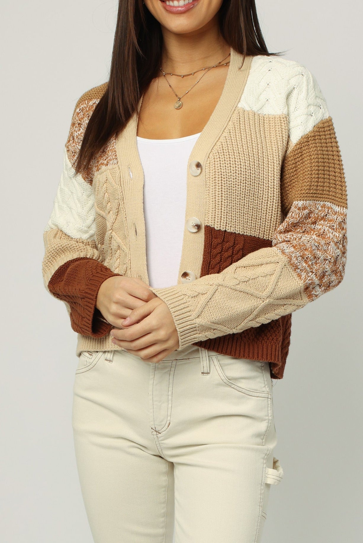 Sadie Long Sleeve Cardigan - La De Da