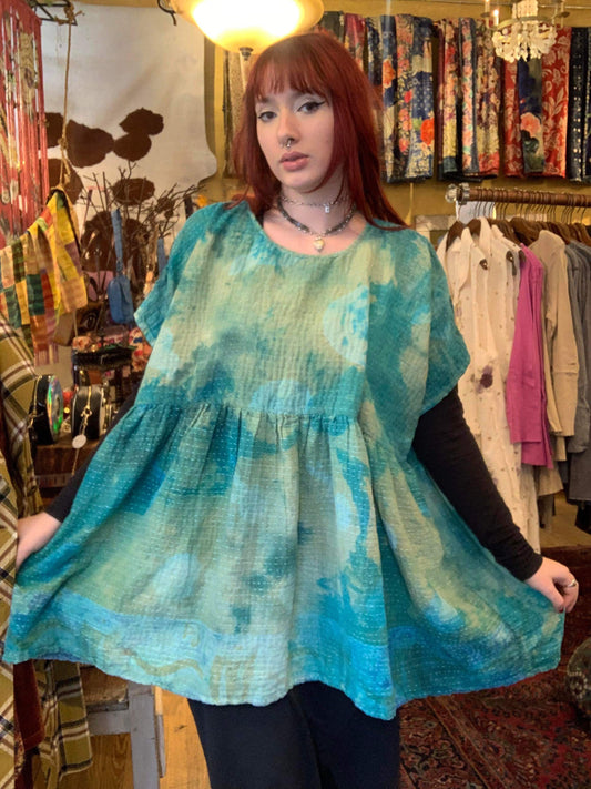 Custom Dyed Daydreamer Mini Dress*