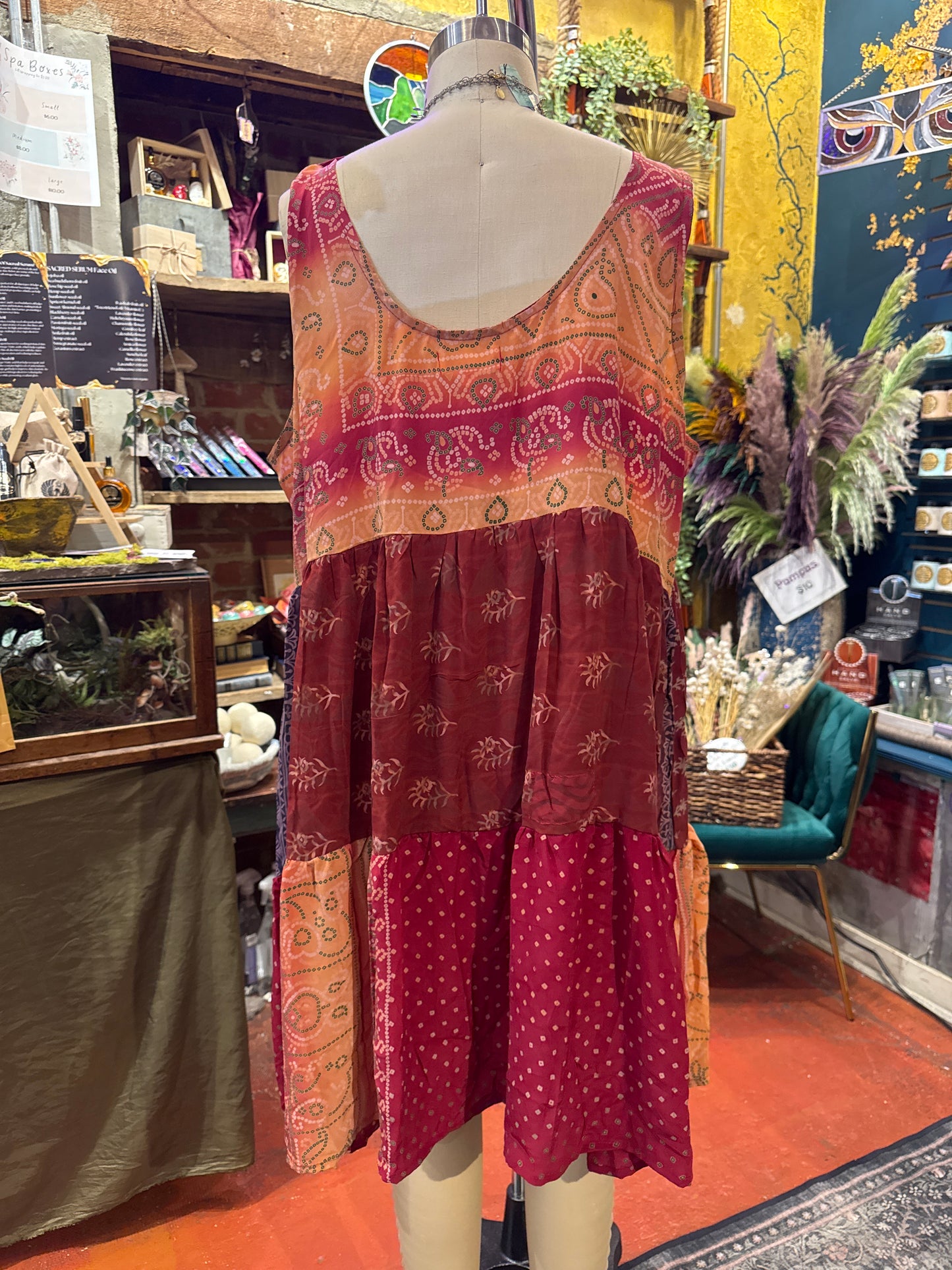 Silk Meadow Mini Dress 0525 109