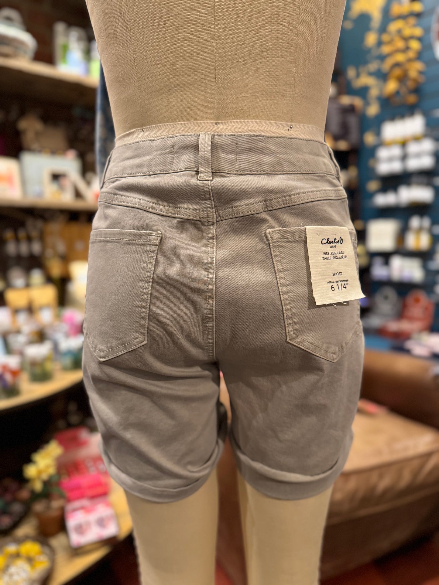 Embroidered Bird & Moth Charlie B Shorts -Debi Samuels*