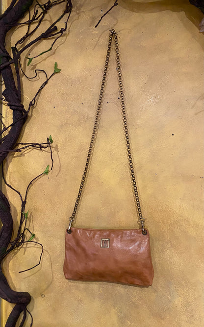 Chain Crossbody - Camel