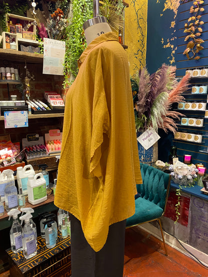 Oversized Button-Down Shirt - Manuka