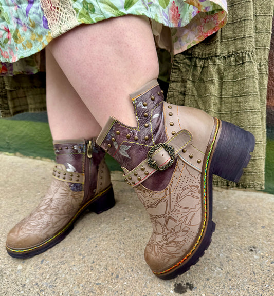 L'Artiste Branchout Boot - Grey Multi