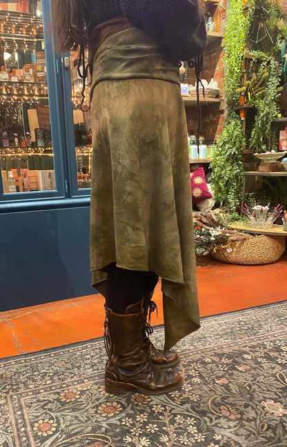 Minxi Athena Skirt - Green #1