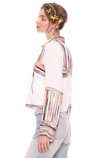 Crafted Lily Jacket - White