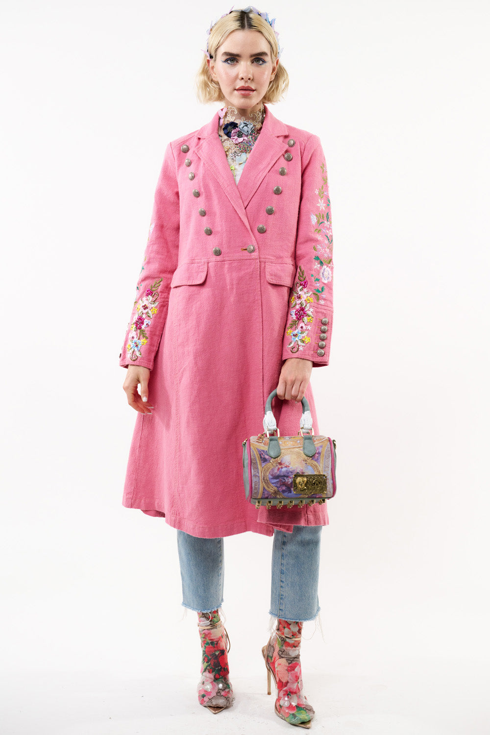 Pink City Coat - Rose