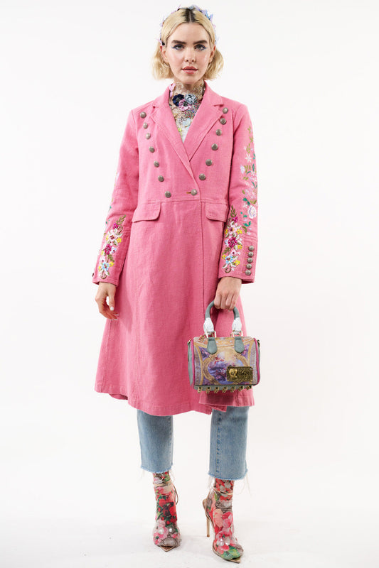 Pink City Coat - Rose