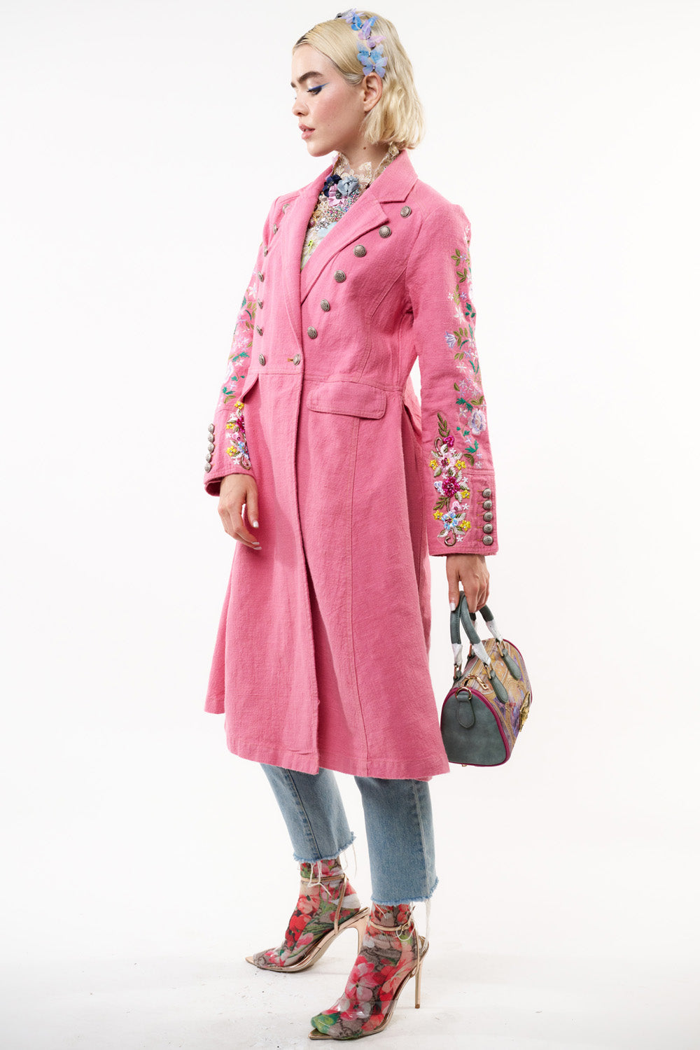 Pink City Coat - Rose