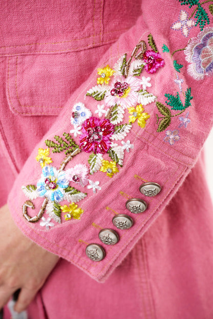 Pink City Coat - Rose