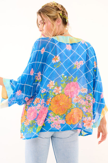 Borrowcow Beauty Hand Embellished Kimono