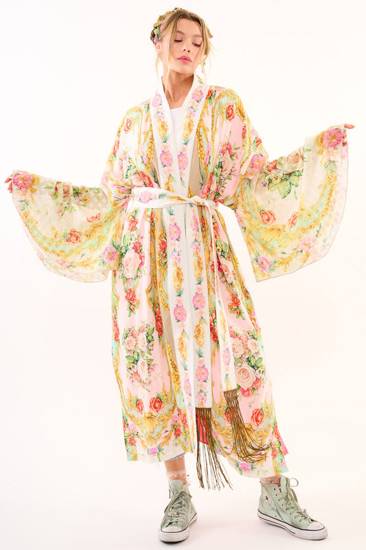 Birth of Venus Kimono - Pearl Print