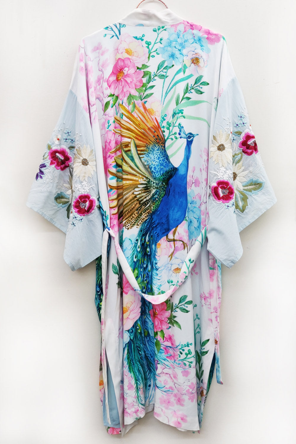Morning Glory Kimono - White