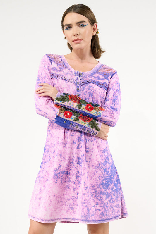 Under the Moon Tunic - Clematis Blue