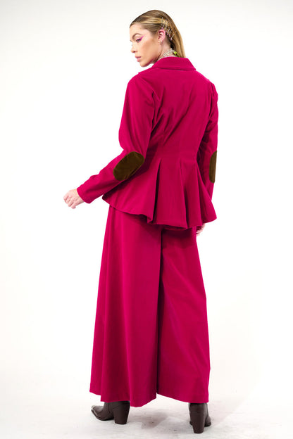 Jovie Blazer - Fuchsia