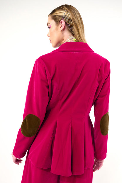 Jovie Blazer - Fuchsia