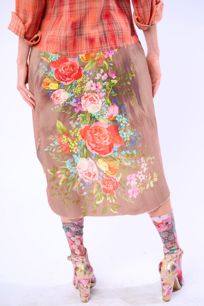 Scarlet Tunic - Washed Copper Rose