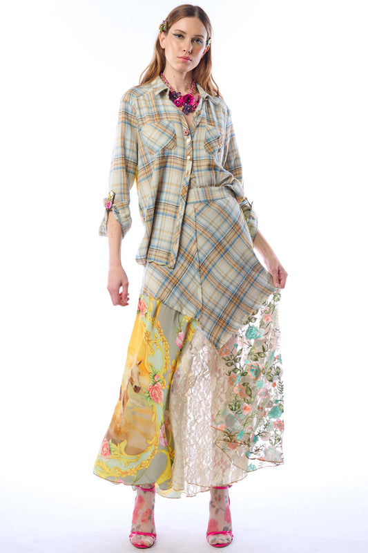 The Rosemary _ Western Blend Skirt