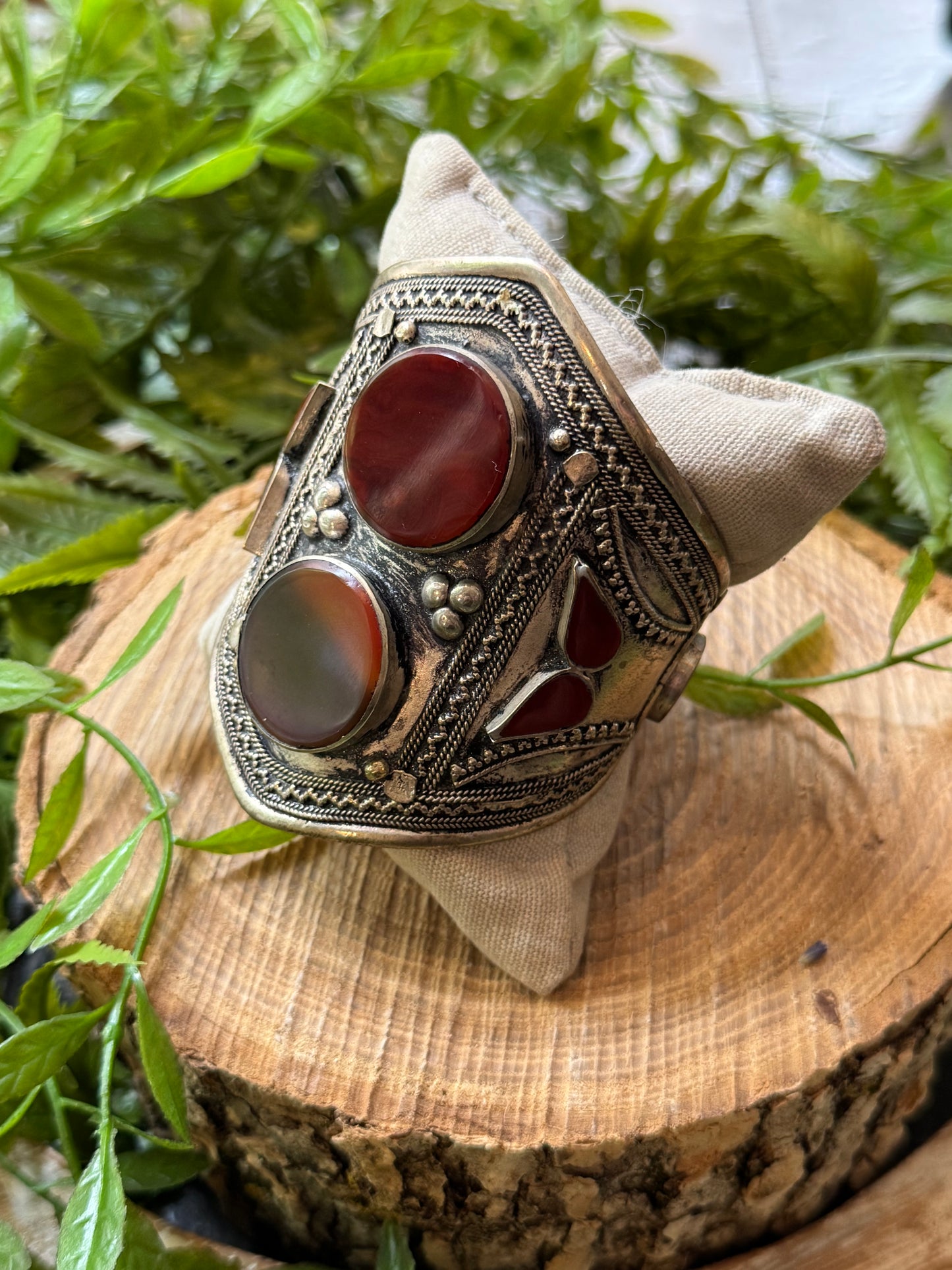 Agate Cuff Bracelet