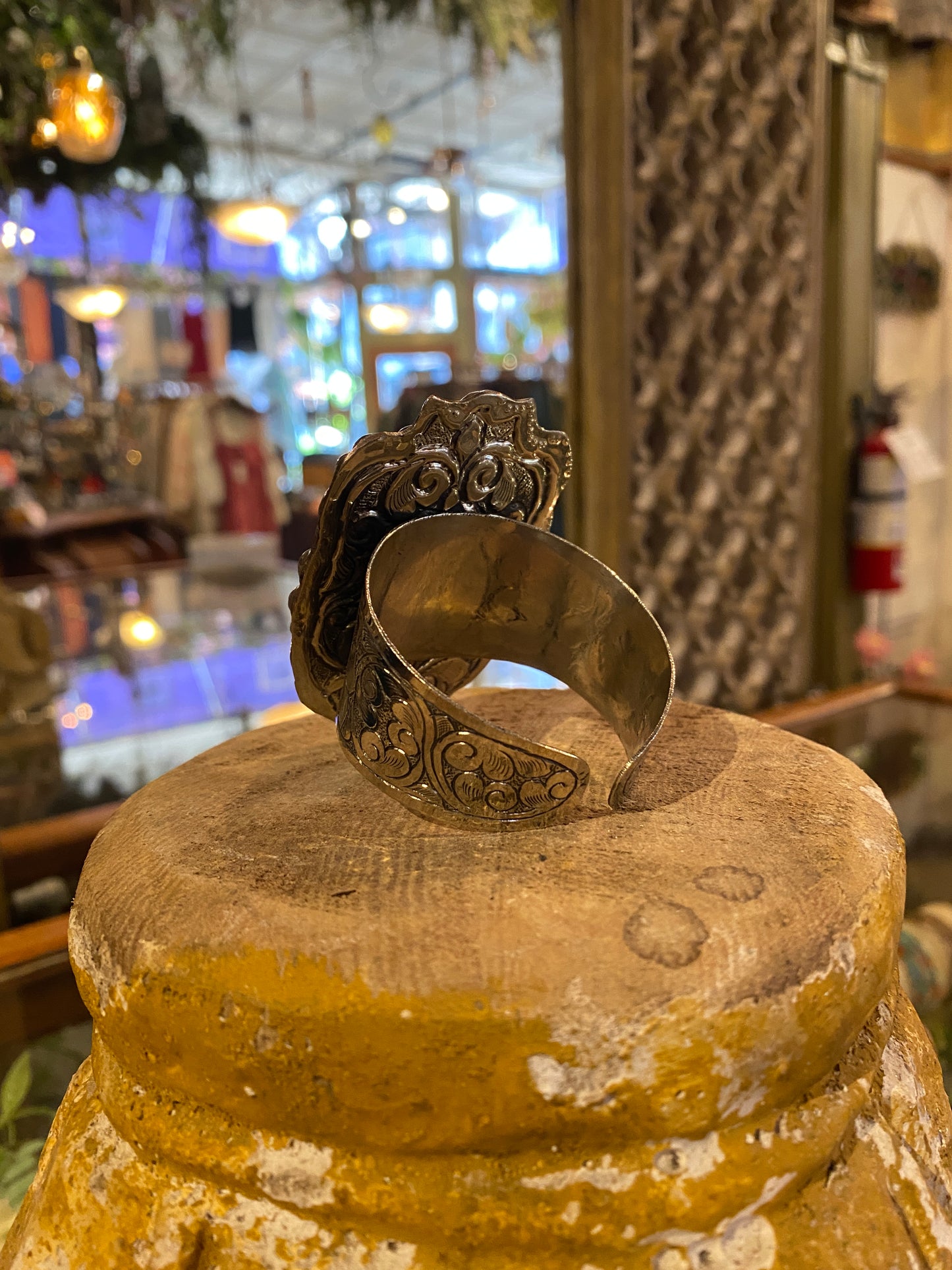 Bone Skull Cuff Bracelet (2)