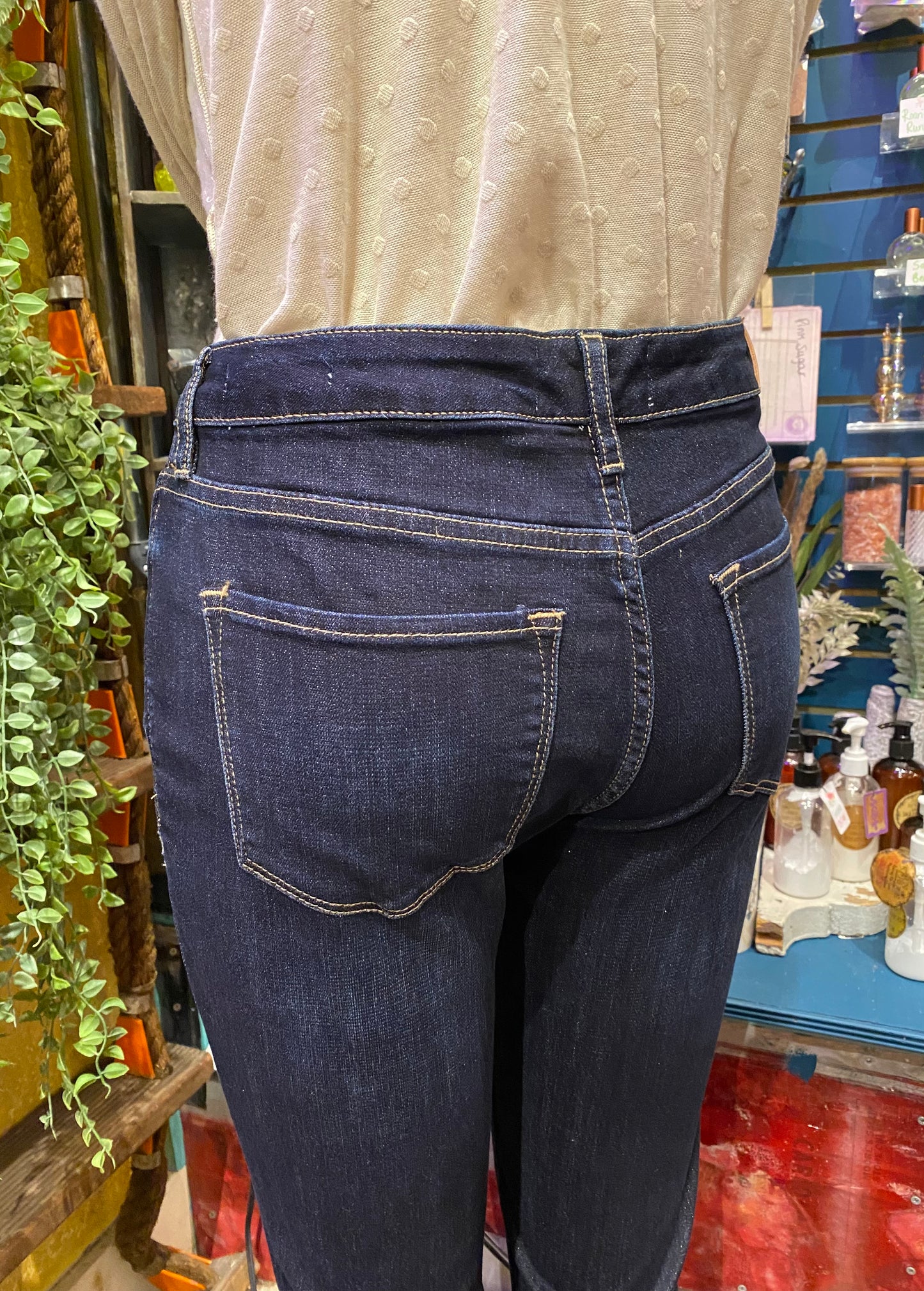 Blaire Straight Leg Jean - Daring Indigo
