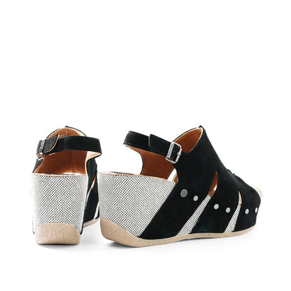 Fiora Platform Sandal - Black