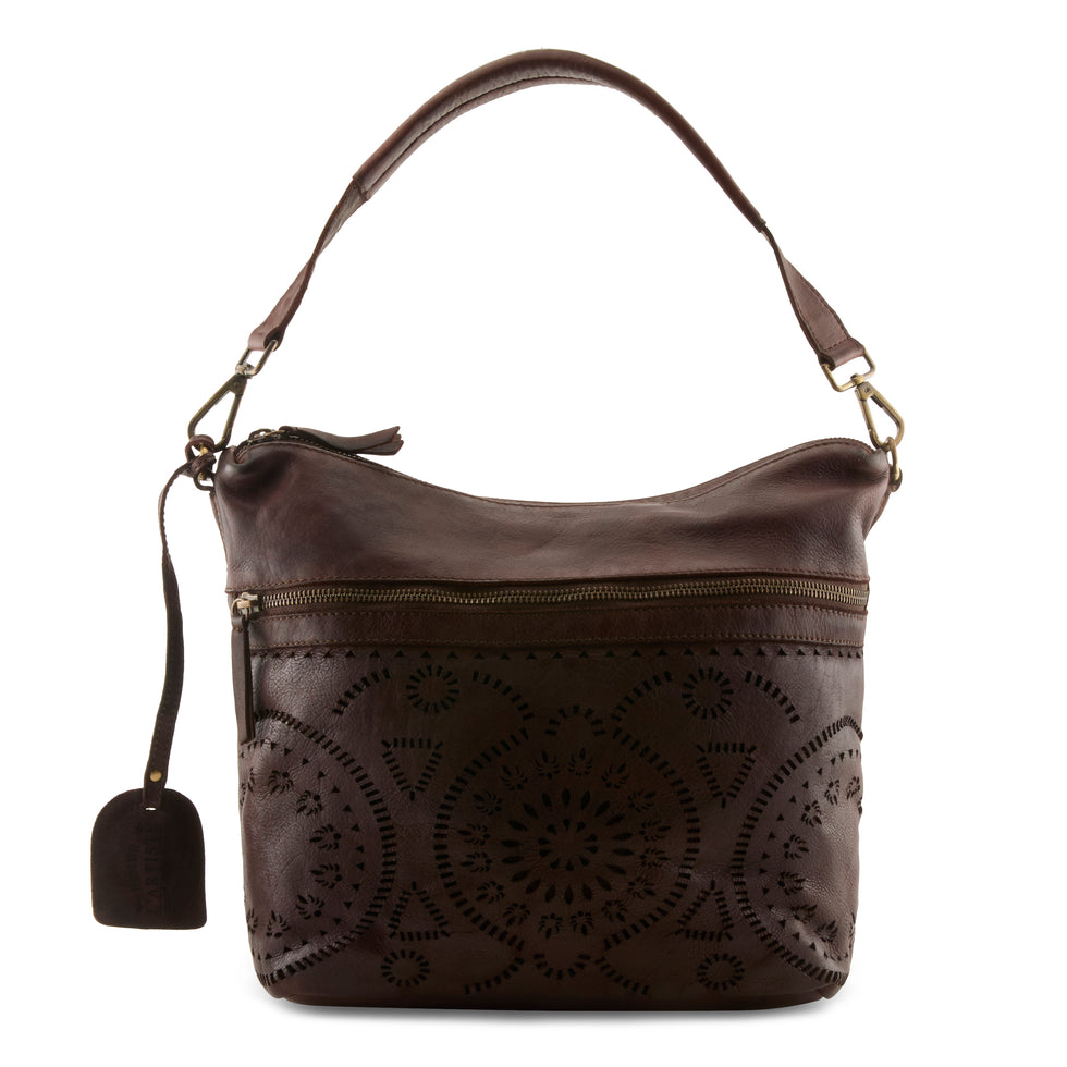 L'Artiste HB Chartres Handbag - Chocolate Brown