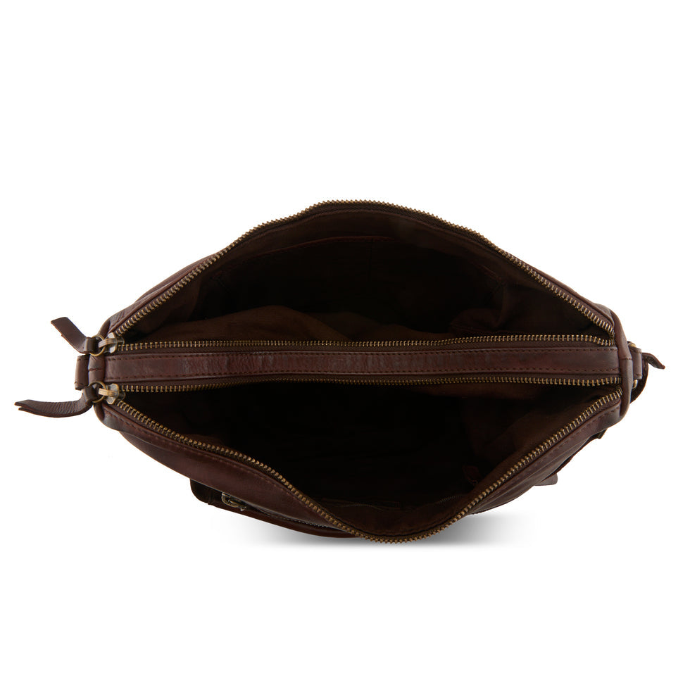 L'Artiste HB Chartres Handbag - Chocolate Brown