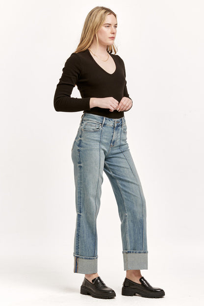 Holly Straight Leg Jean - Pioneer Valley