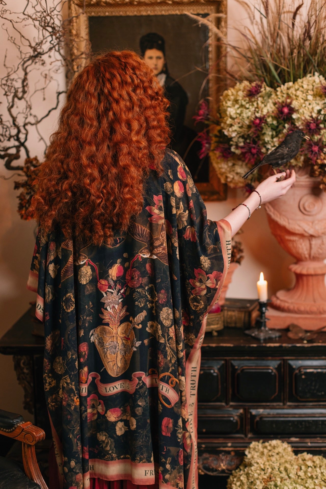 Heart of Gold Goddess Duster - One Size