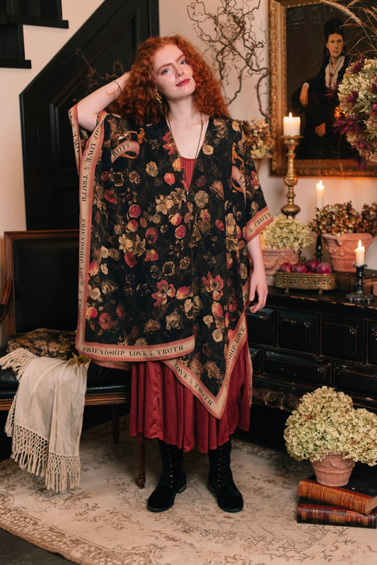 Heart of Gold Goddess Duster - One Size