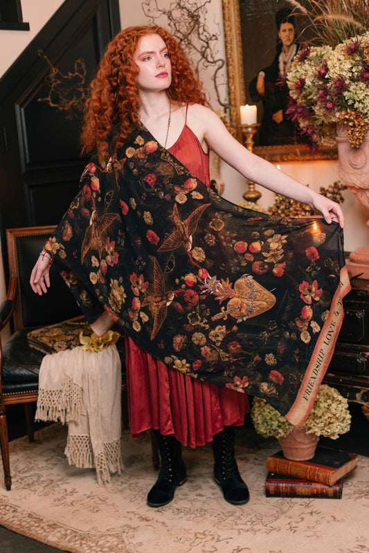 Heart Of Gold Scarf
