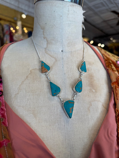 Turquoise Statement Necklace