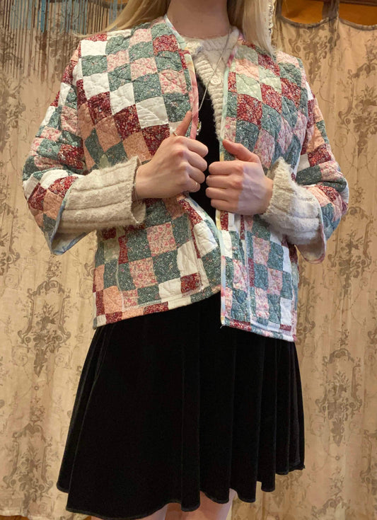 OOAK Handmade Upcycled Quilt Coat - Rowan*