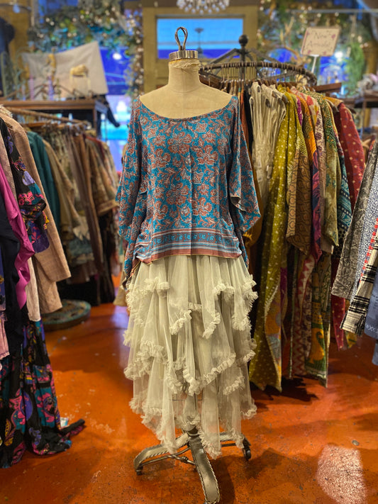 Sari Crop Top - 4