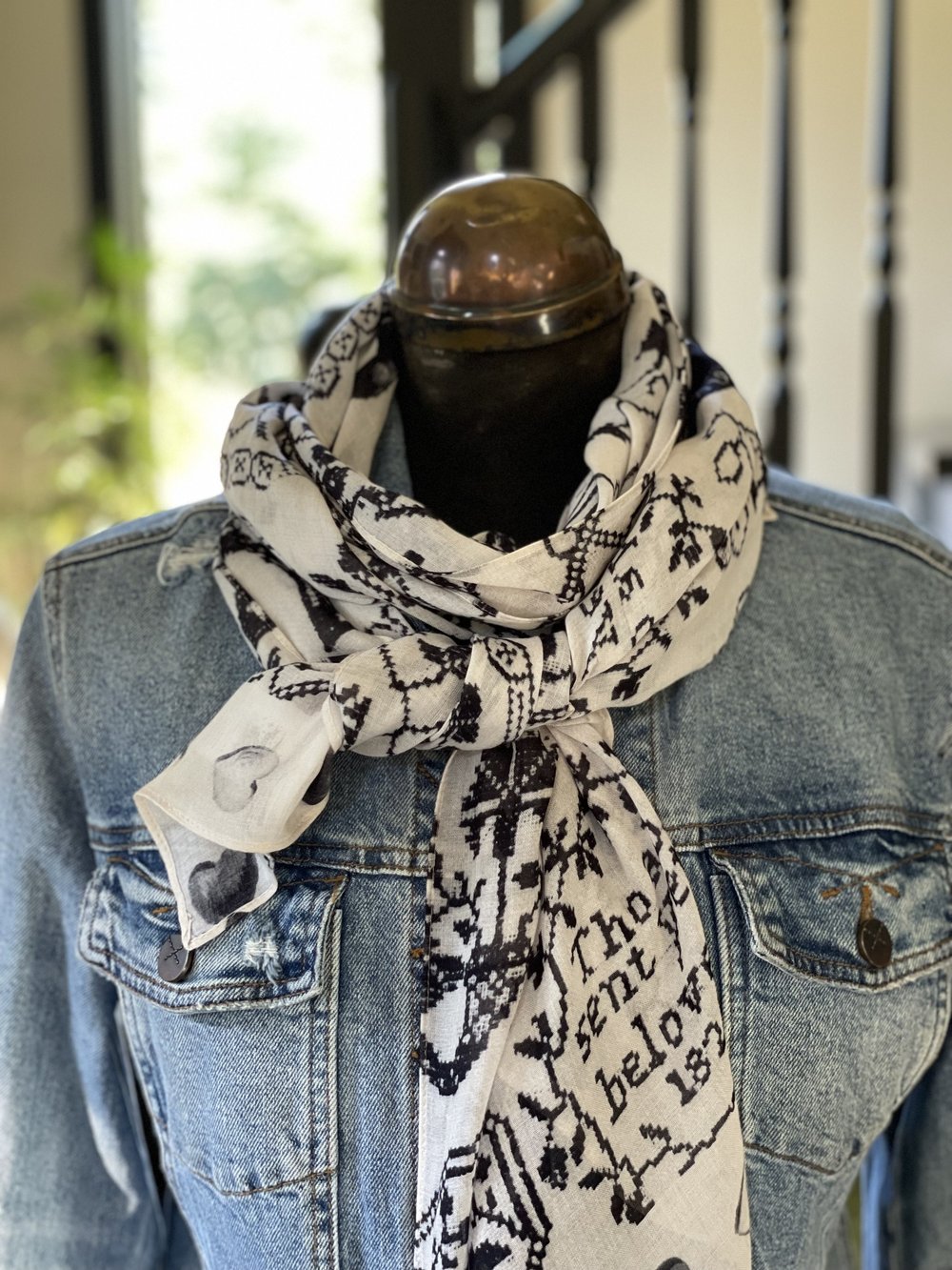 Token of Love Printed Scarf