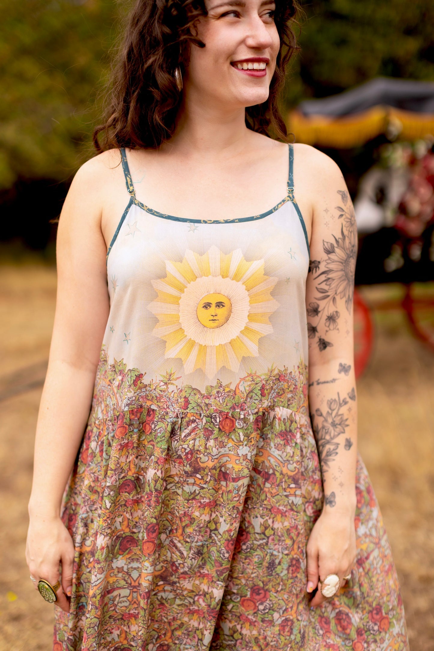 Love Revolution Bohéme Slip Dress