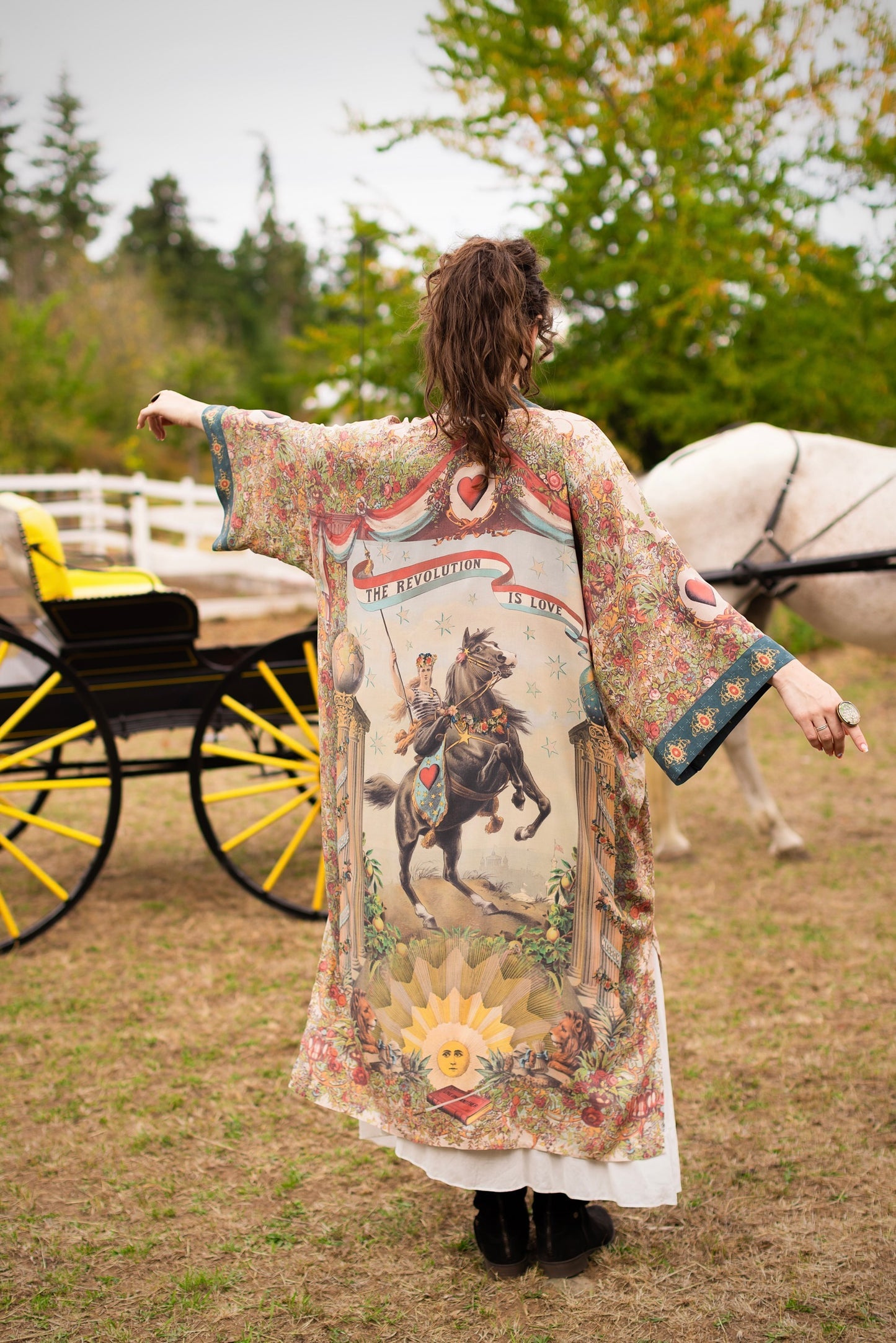 Love Revolution Opera Duster (Full Length)
