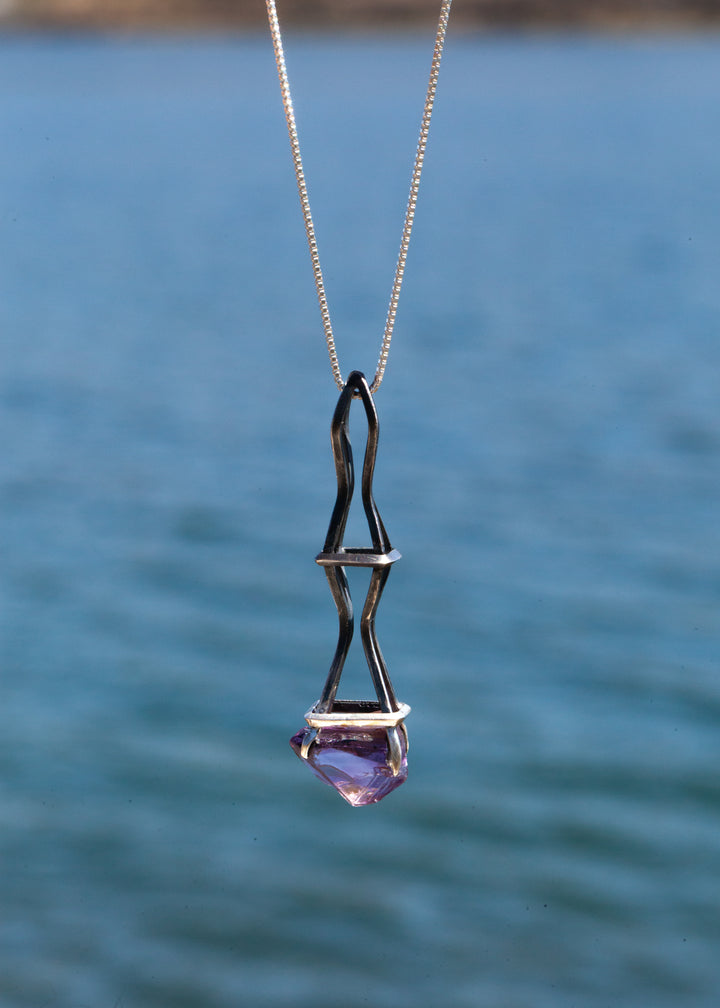 Brazillian Amethyst Necklace* UA32 - La De Da