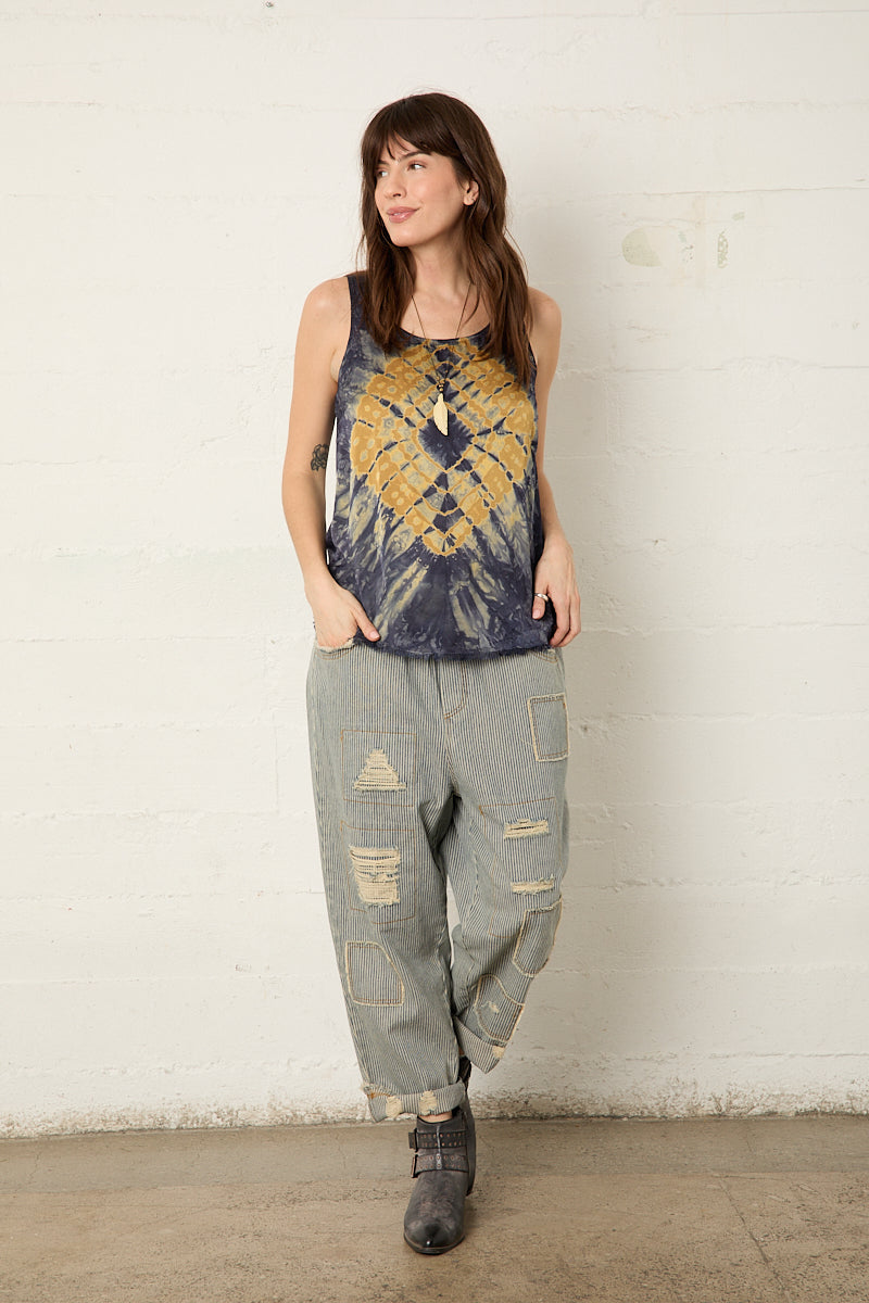 Eco-Satin Birdie Tank - Havana