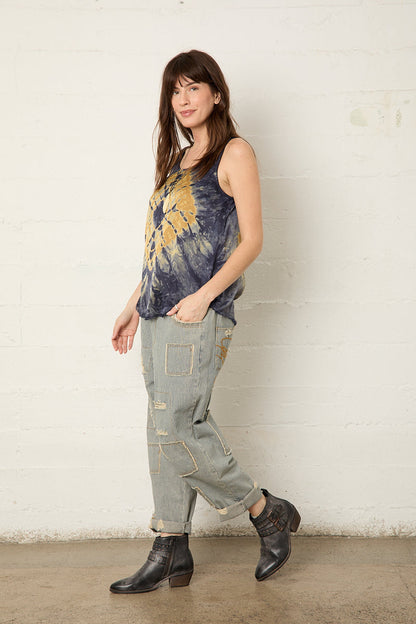 Eco-Satin Birdie Tank - Havana