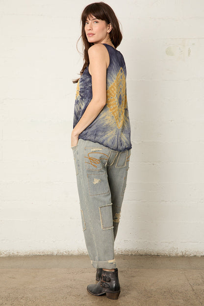 Eco-Satin Birdie Tank - Havana