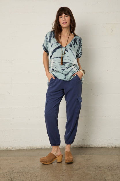 Eco-Satin Austin Tee - Journey