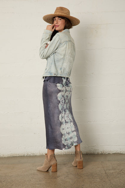 Ariel Bias Skirt - Medina