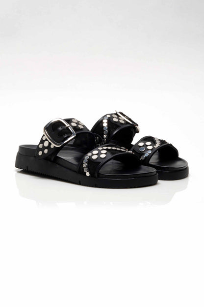 Revelry Studded Sandal - Black