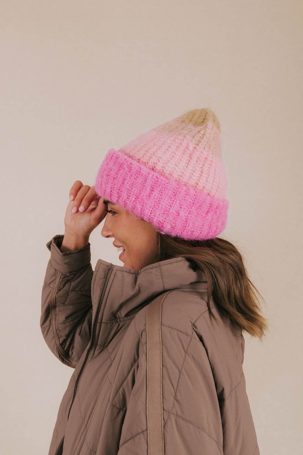 Icing Beanie - Pink