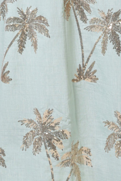 Last Song Dress- Palms of Gold