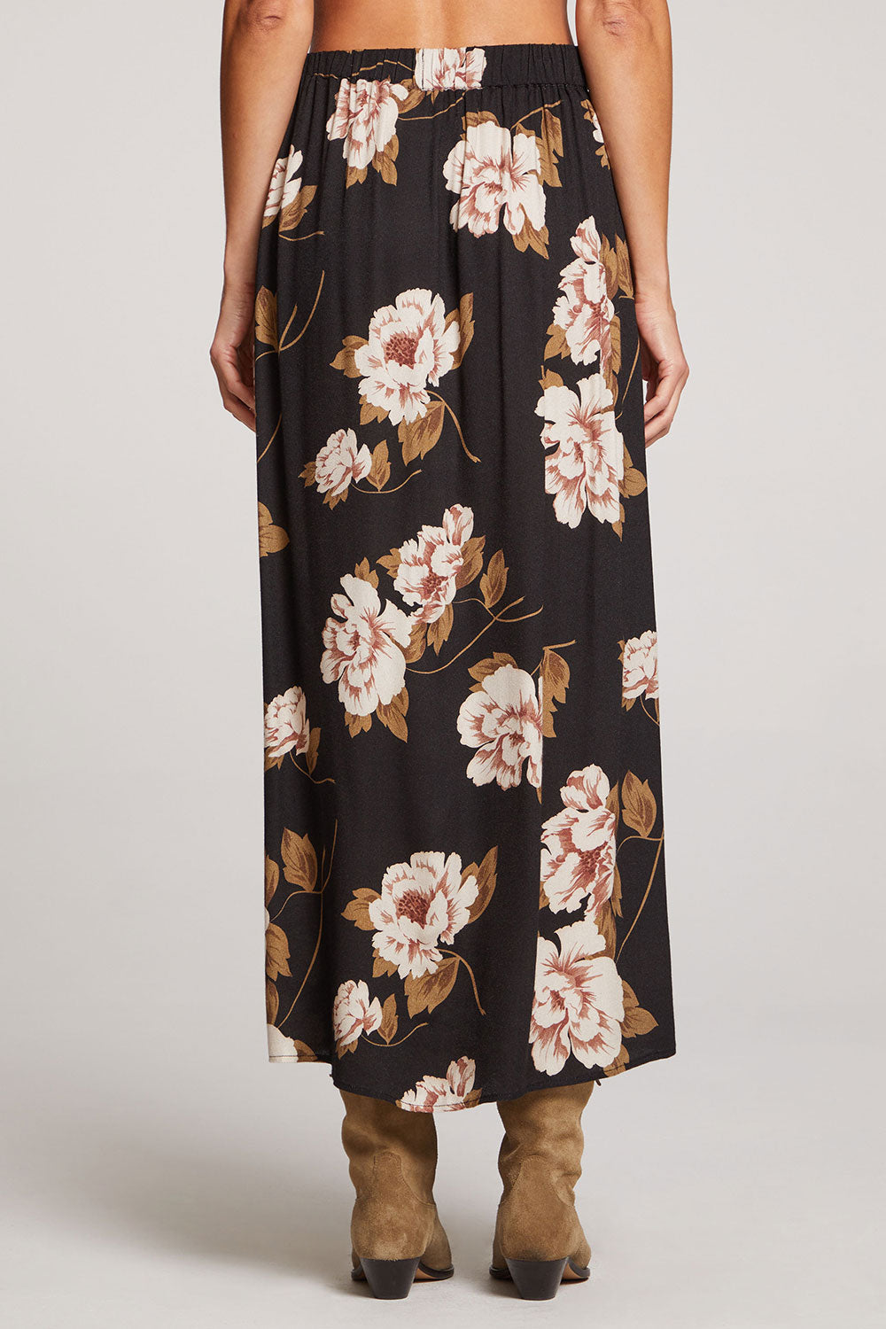 Narissa Maxi Skirt - Black Fall Magnolia