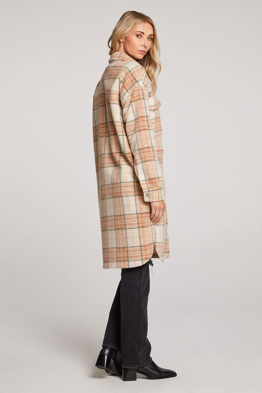 Nolin Jacket - Natural Plaid