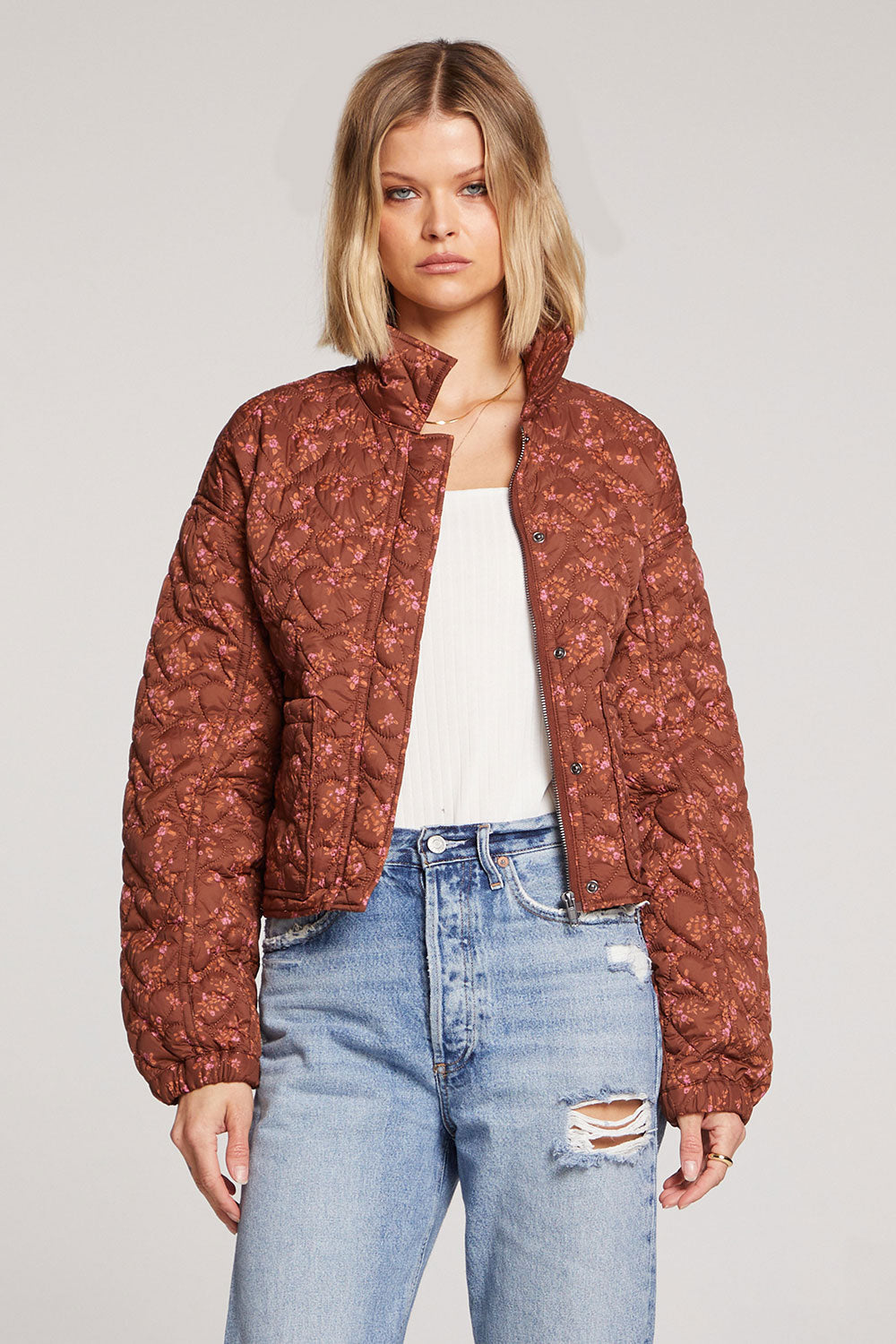 Creston Long Sleeve Jacket - Pecan